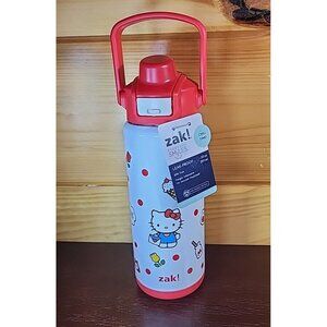 Hello Kitty 20 oz Stainless Steel Insulated Water Bottle Zak Smiles Sanrio New